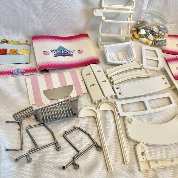 1997 Barbie Fun Fixin’ Supermarket Grocery Store Playset Mattel 67576 Vintage 90 - Picture 4 of 16